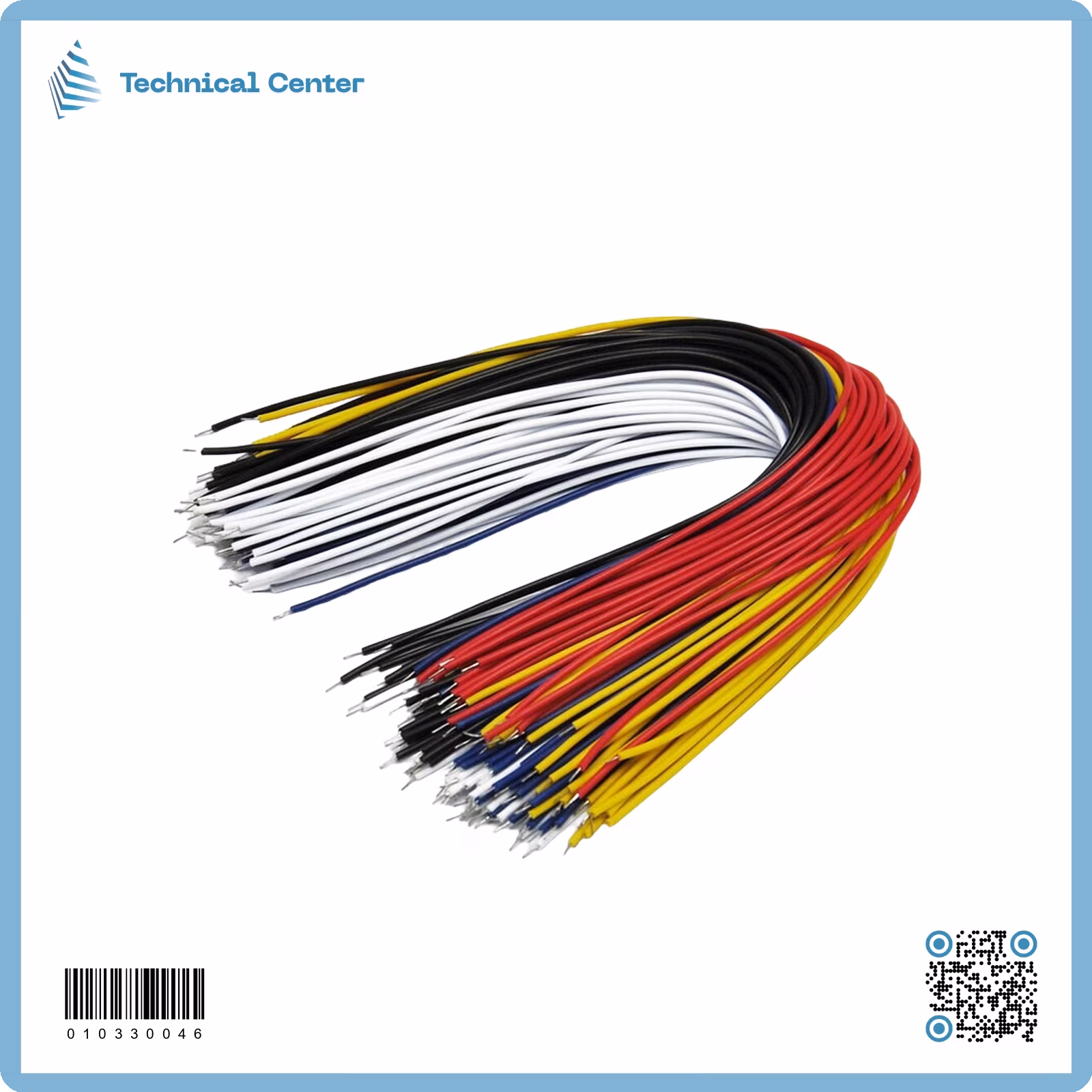 قطع وايرات شعرية ملونة (100pcsX20cm)
