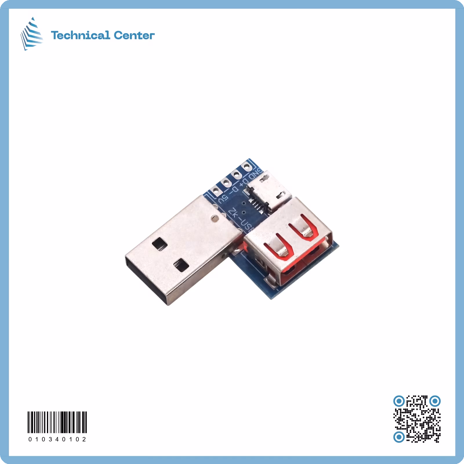 فيشة ثلاثية(USB-MICRO header)