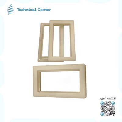 اطار شباك مفقسة بلاستيكcm(12X24)