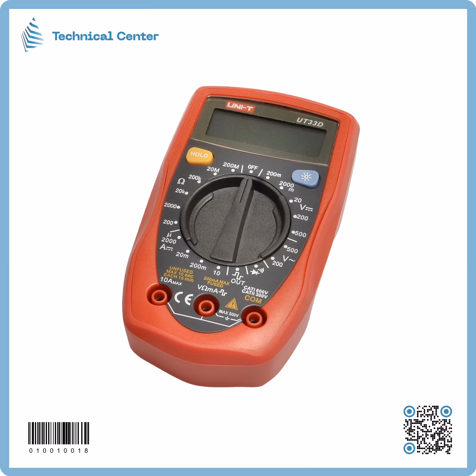 (UT33D)(Palm Size Digital Multimeter)