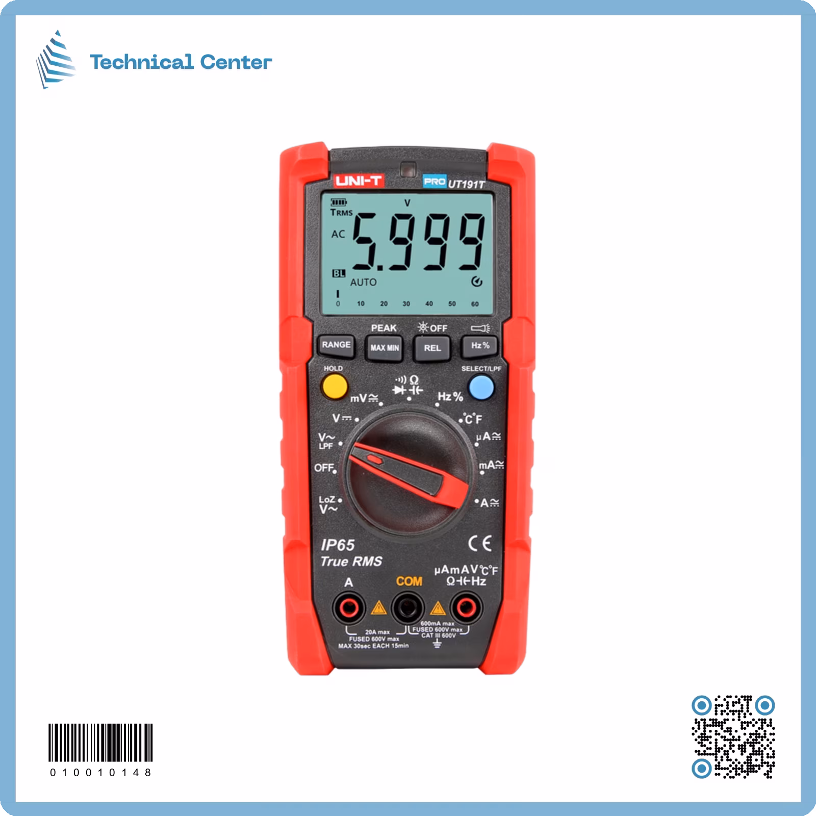 افوميتر (UT191T-sesies professional multimeter)