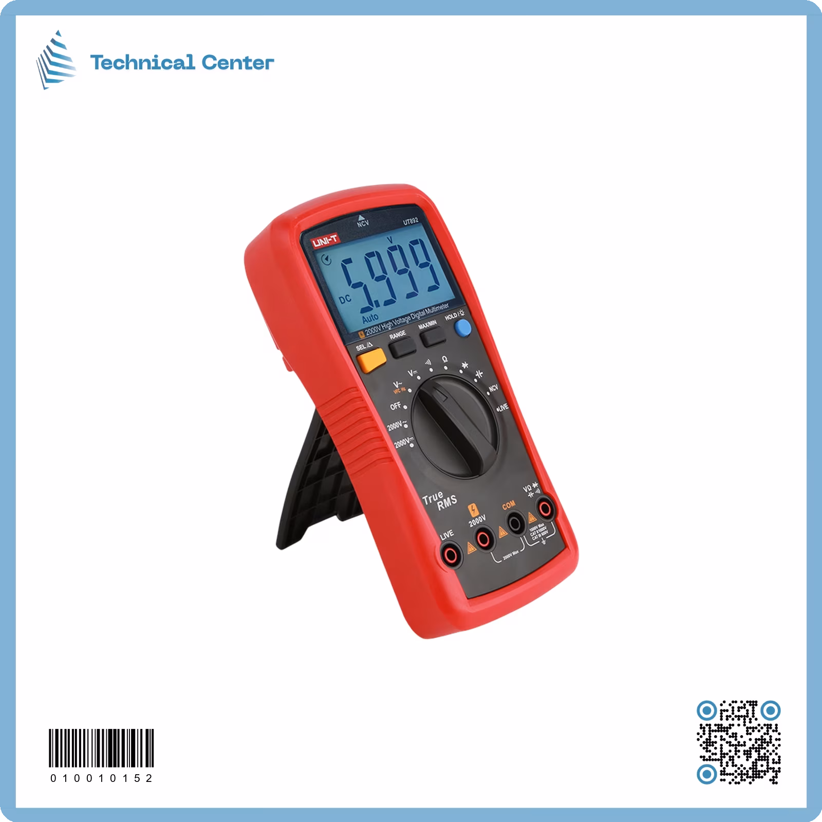 (UT892)(2000V AC/DC high voltage digital multimeter)