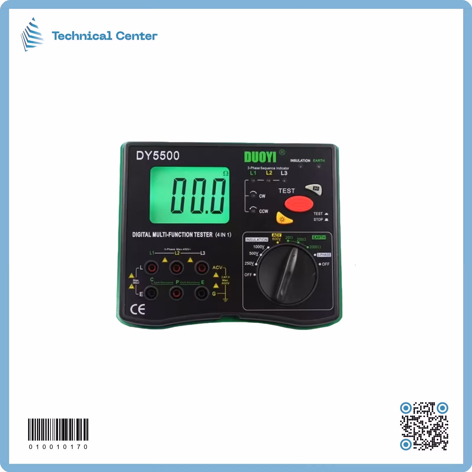 ميكر وفاحصة 1KV  (DY5500-4IN1)