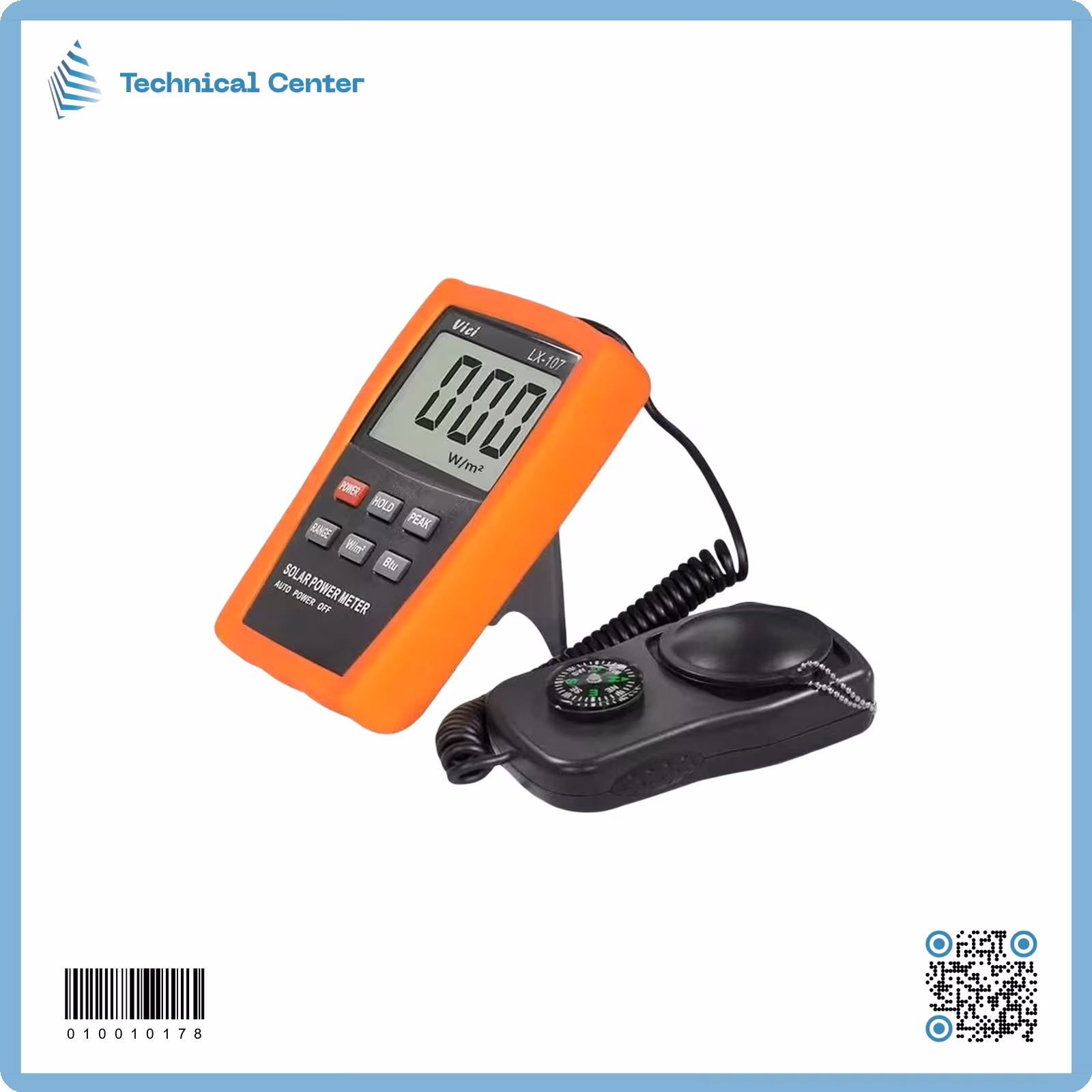 مقياس الاشعاع الشمسي(Solar power meter LX-107)