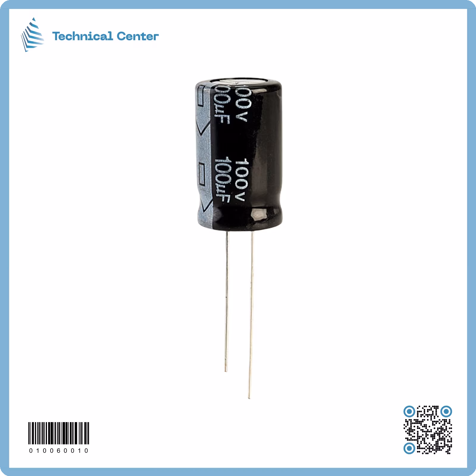 100µf-100V متسعة