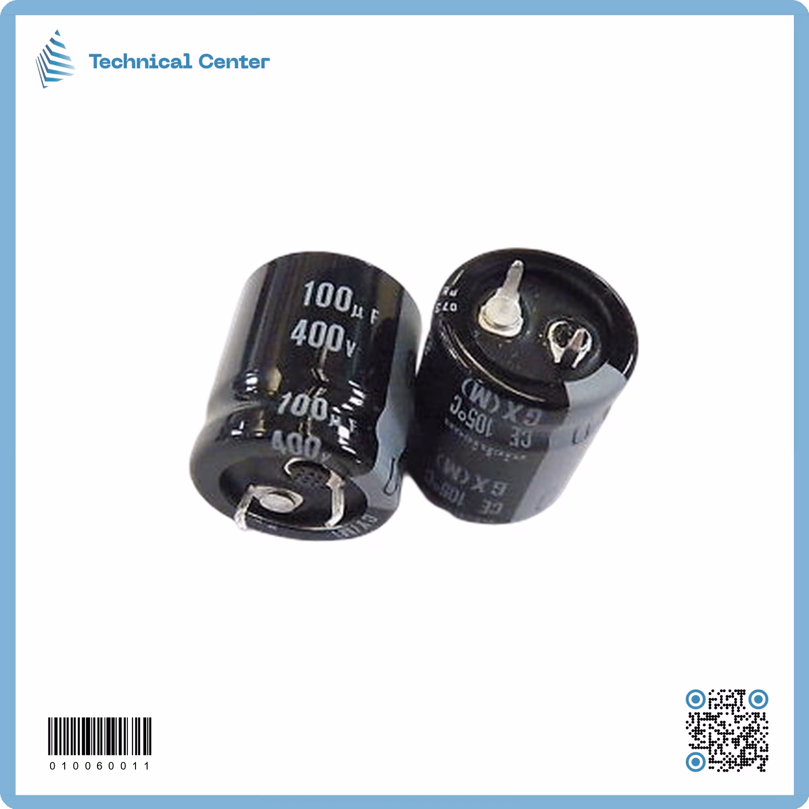 (ارتفاع=26ملم)100µf-400V متسعة