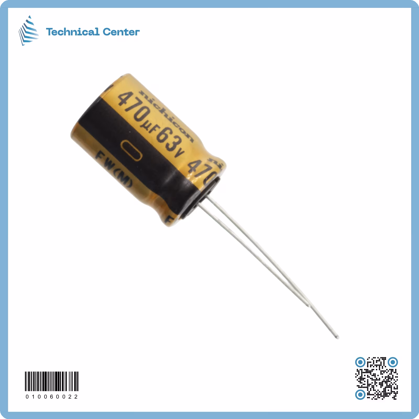 470µf-63V متسعة