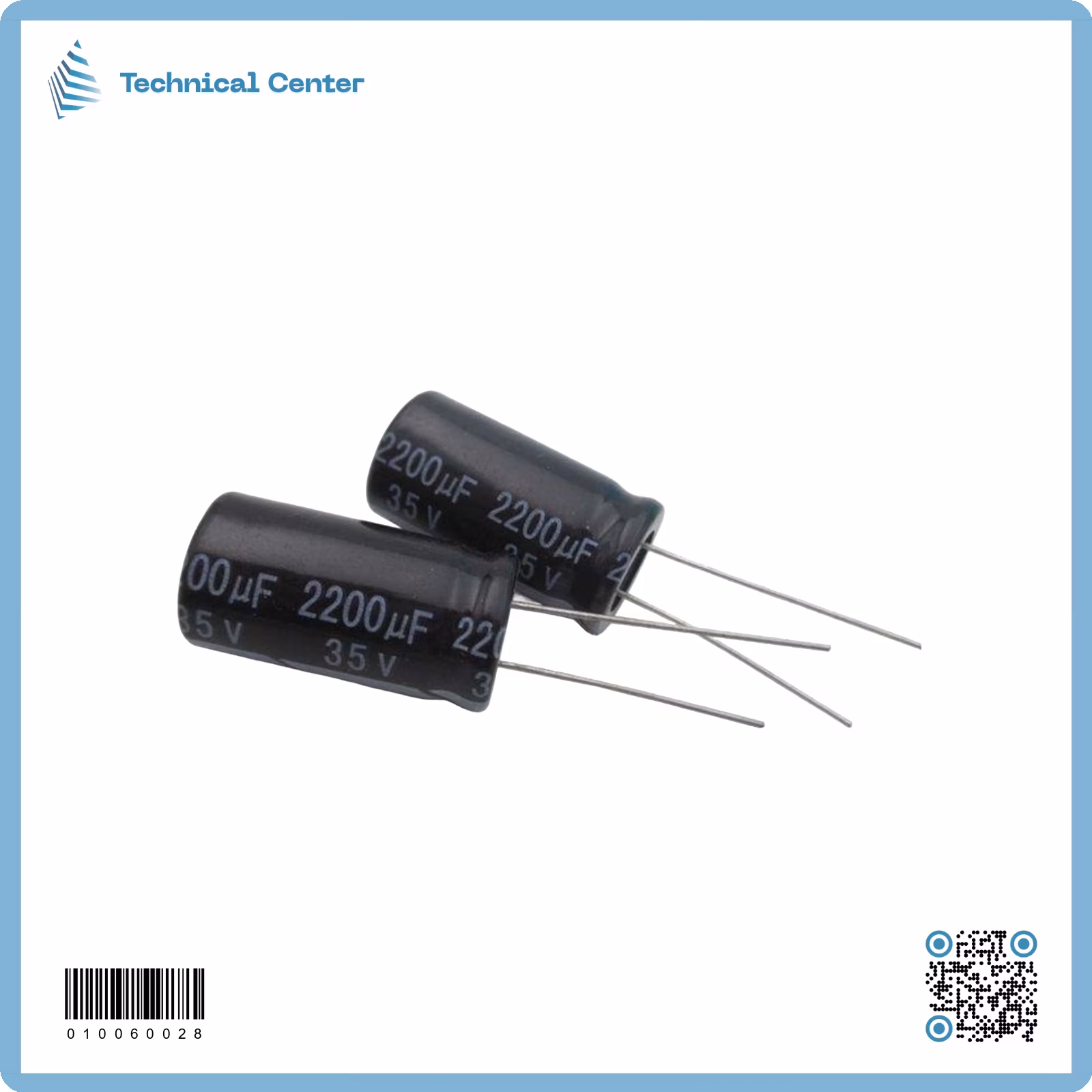 2200µf-35V متسعة
