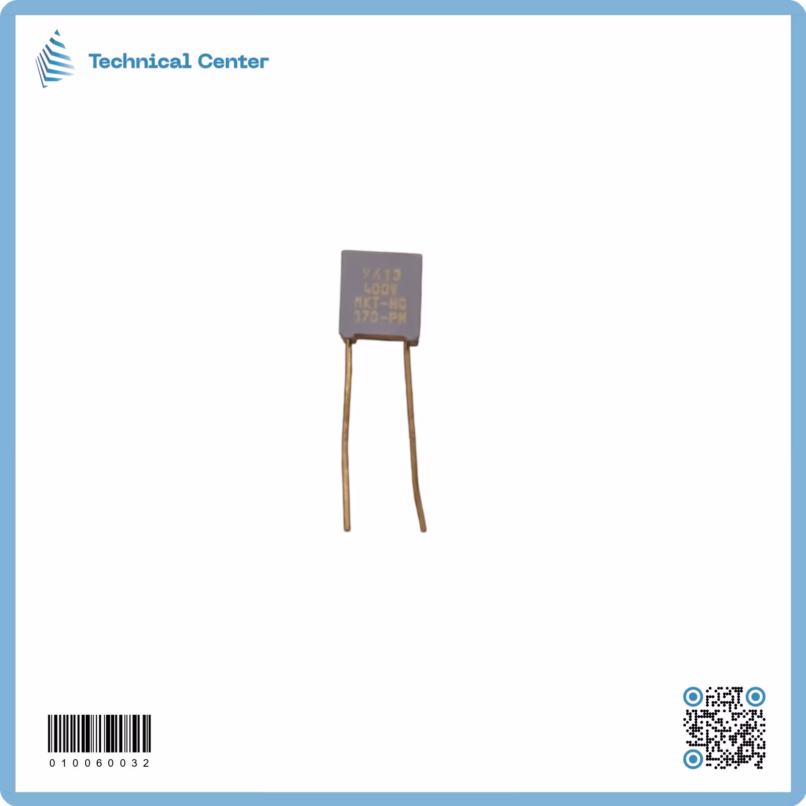 متسعة  (47nf-63V) ازرق