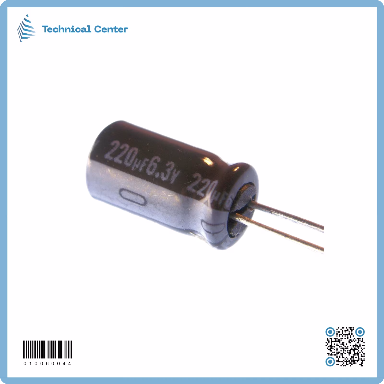 220µf-6.3V متسعة