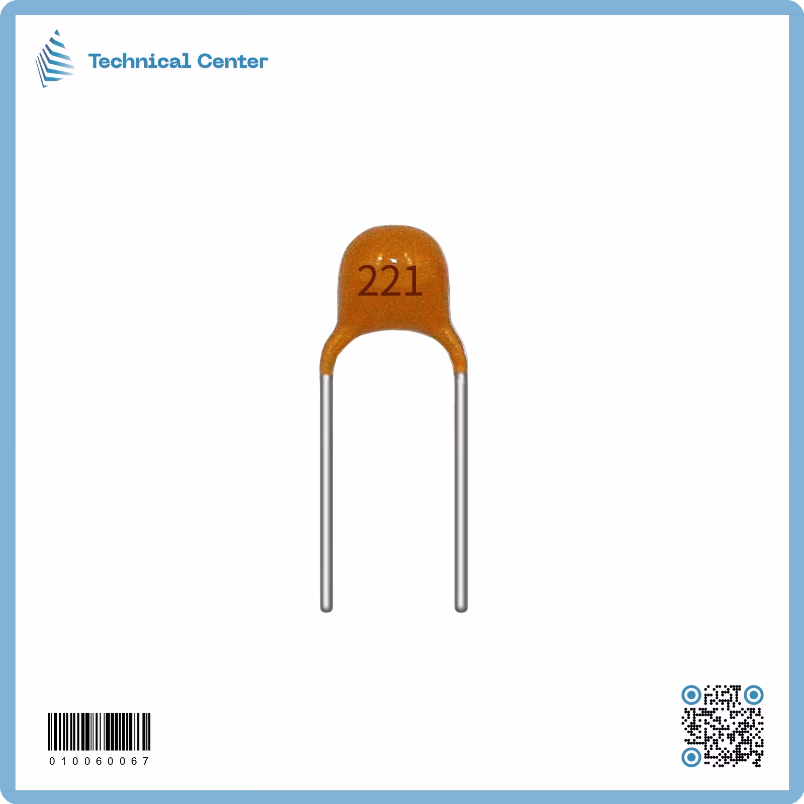 (220pf)221 متسعة
