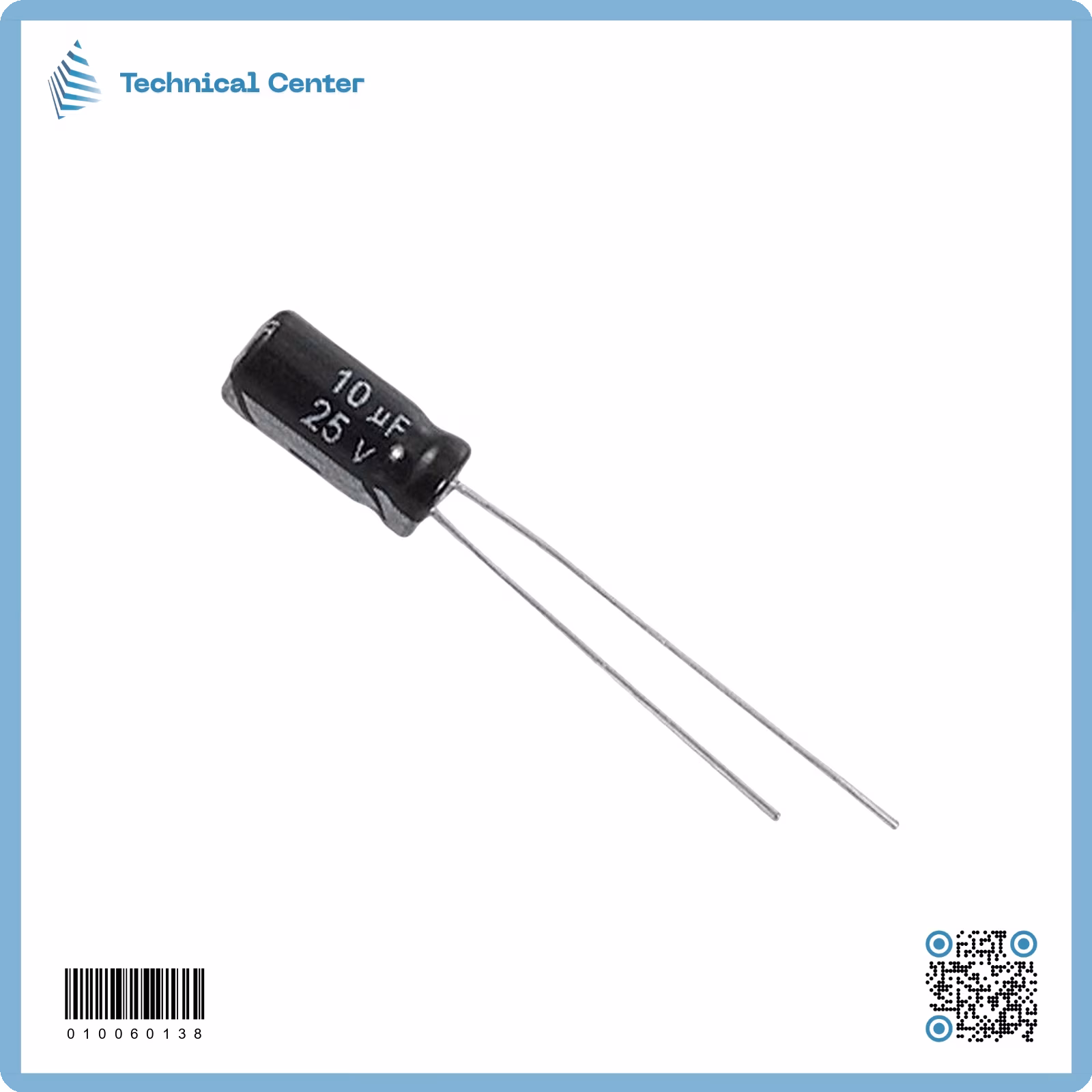 10µf-25V متسعة