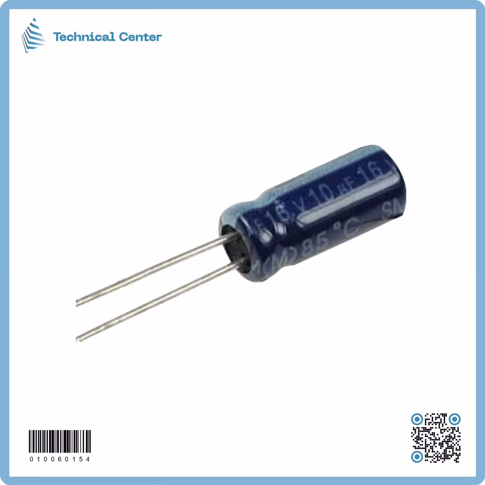 10µf-16V متسعة