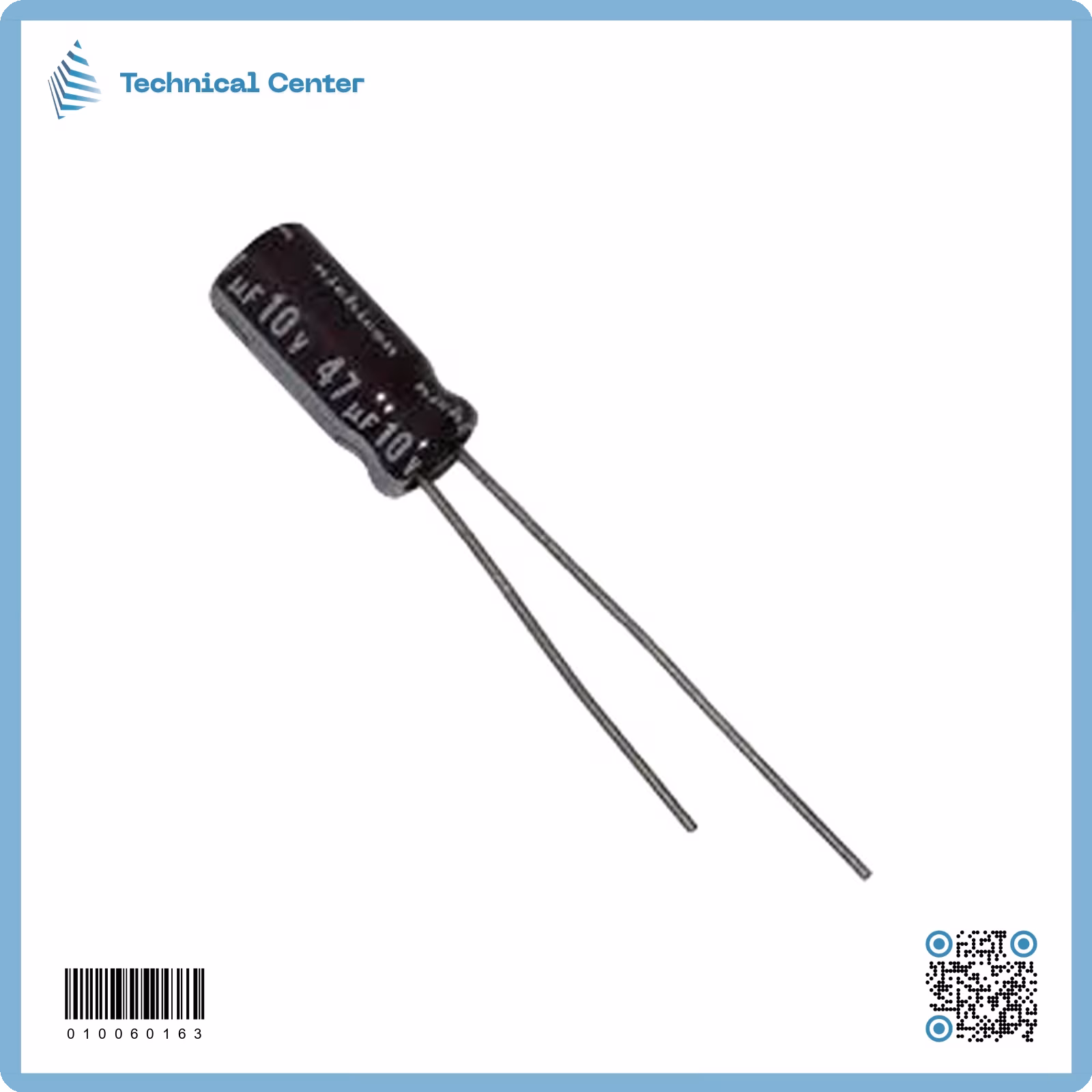 47µf-10V متسعة