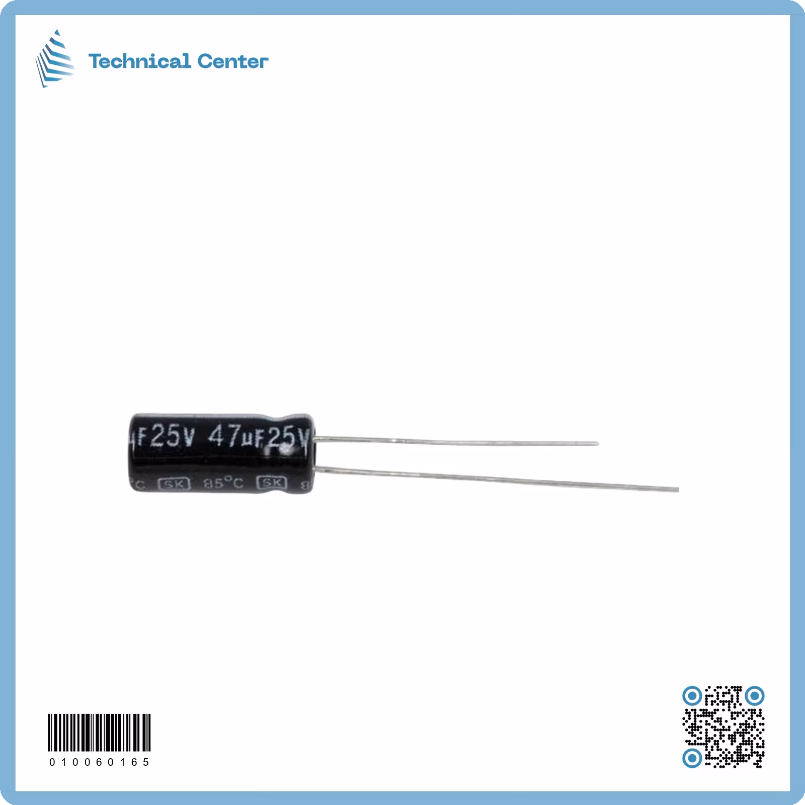 47µf-25V متسعة