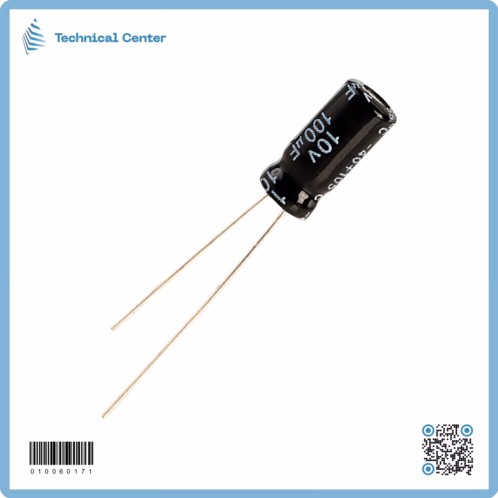 100µf-10V متسعة
