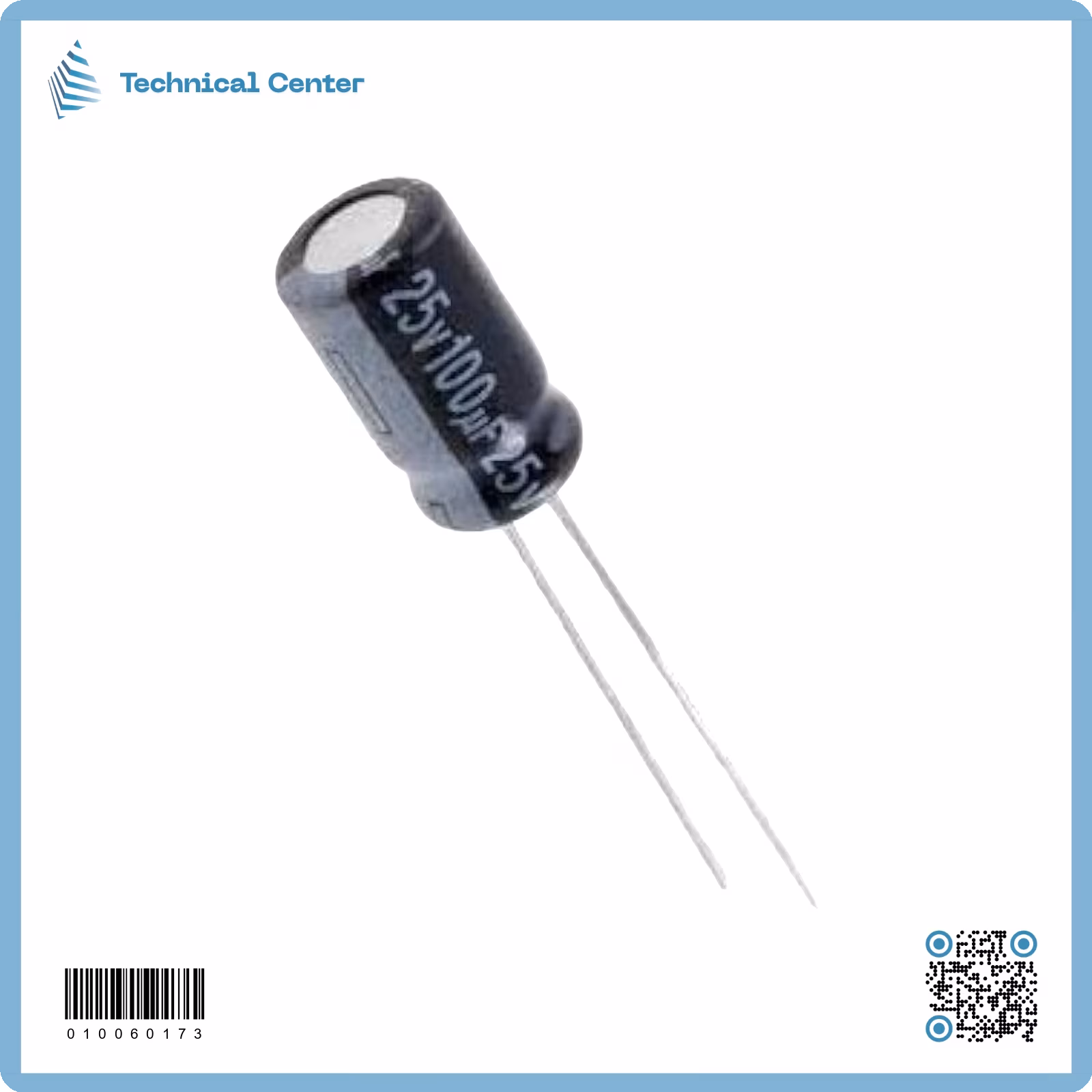 100µf-25V متسعة