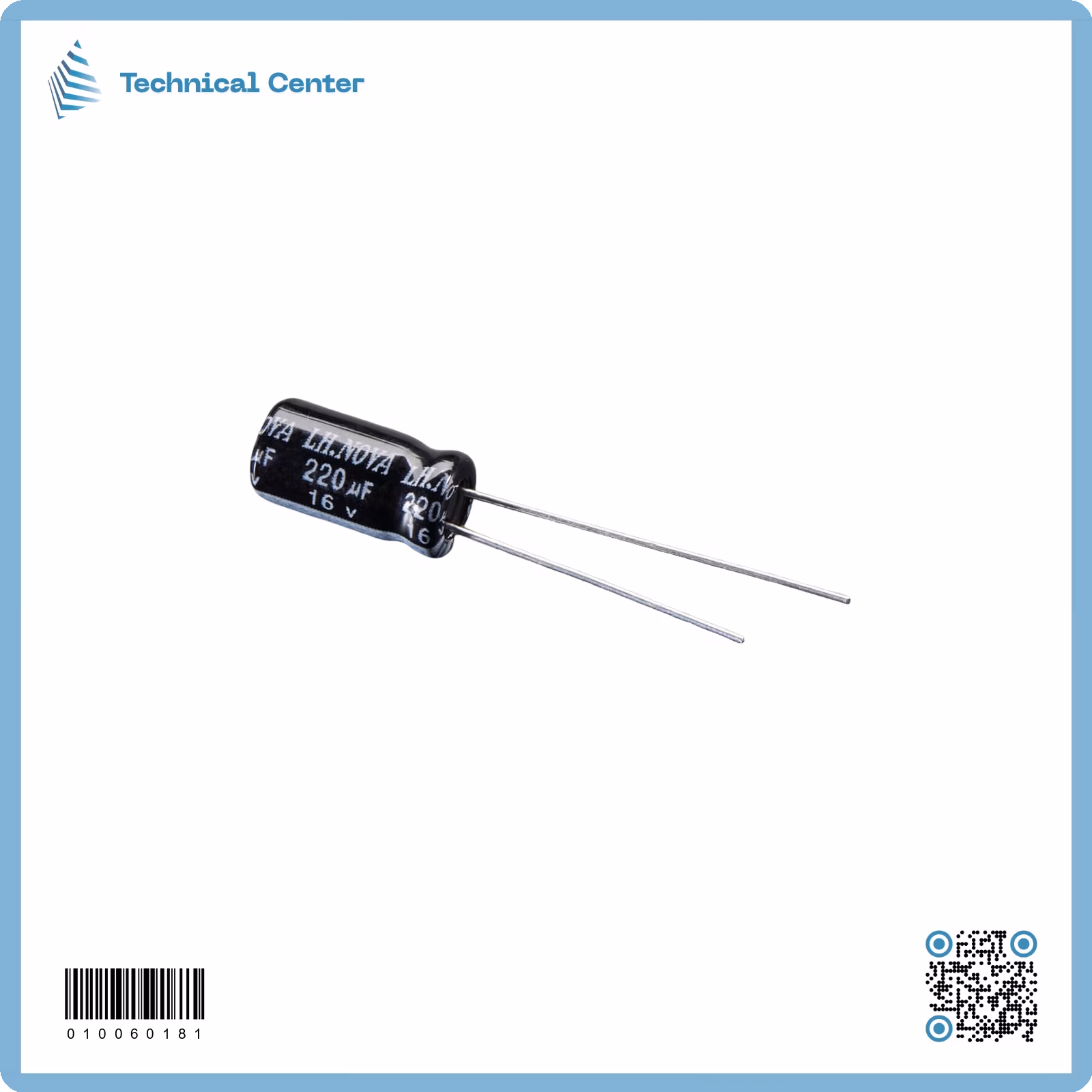 220µf-16V متسعة