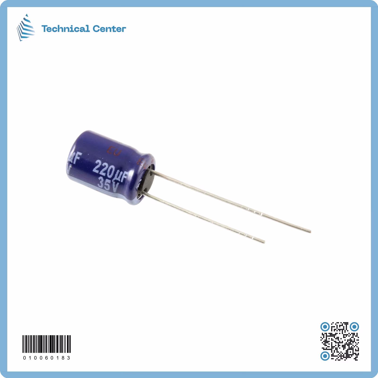 220µf-35V متسعة