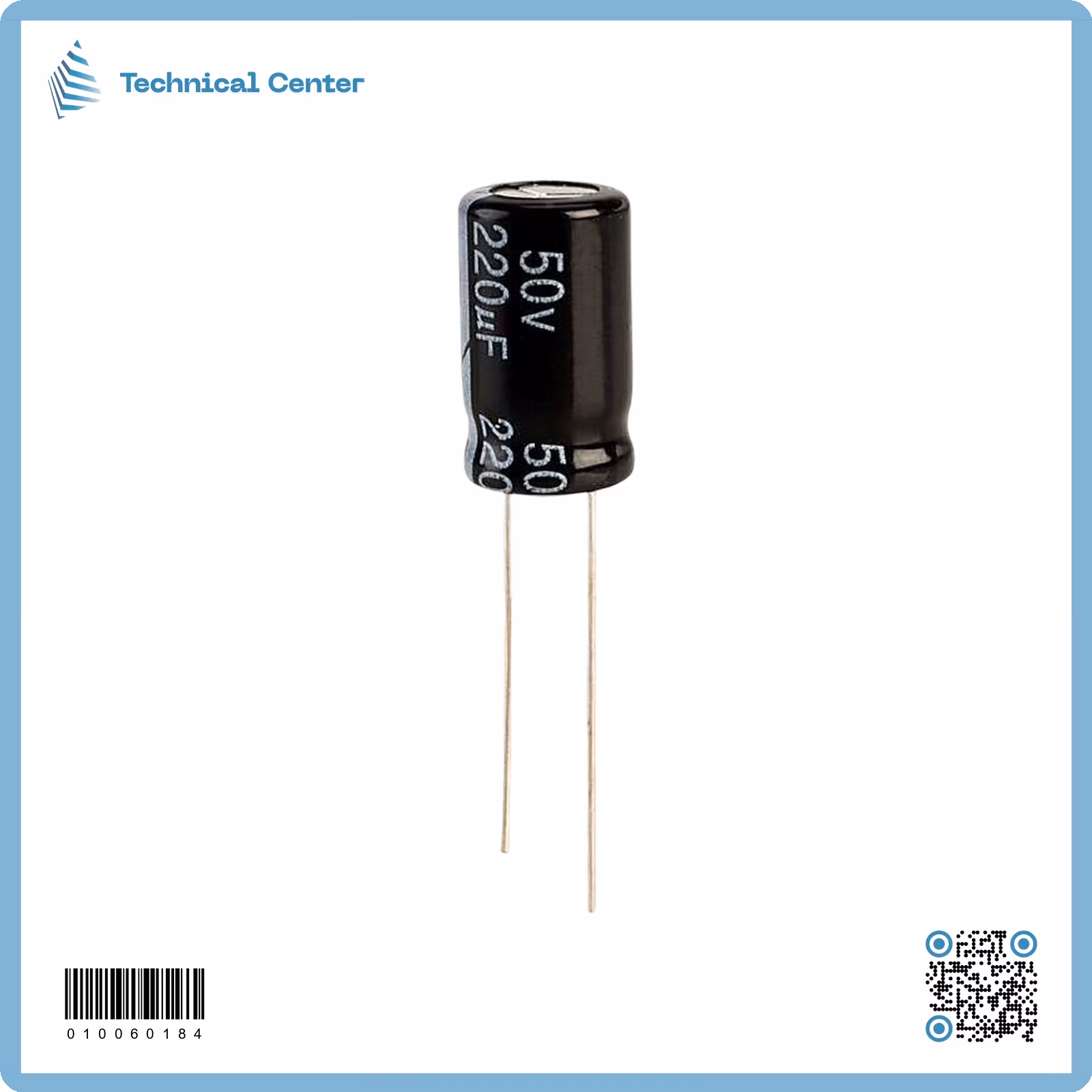 220µf-50V متسعة