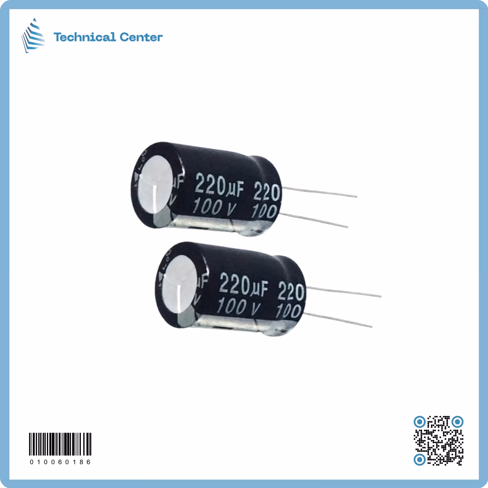 220µf-100V متسعة