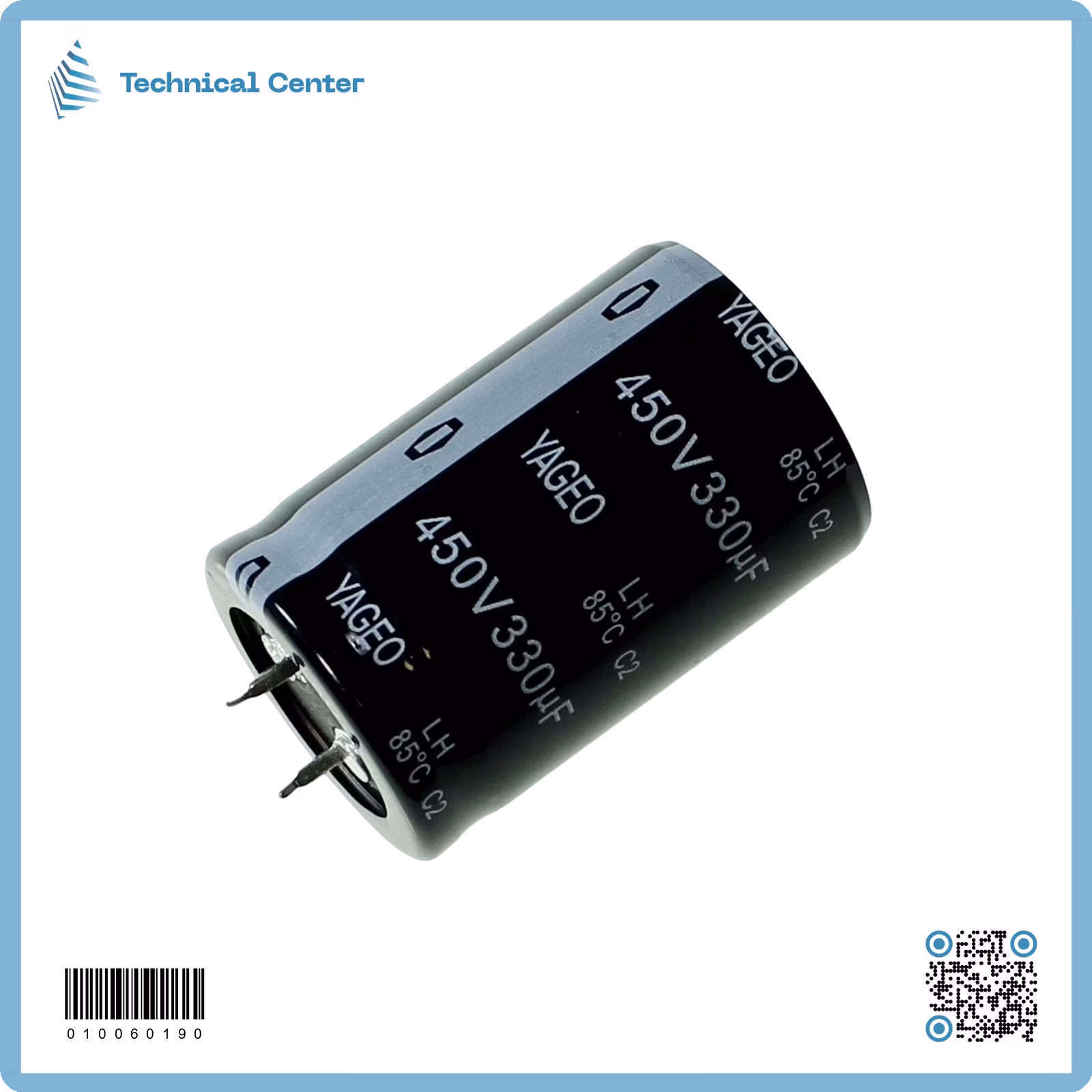330µf-450V متسعة