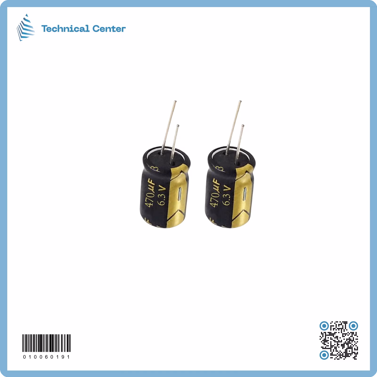 470µf-6.3V متسعة