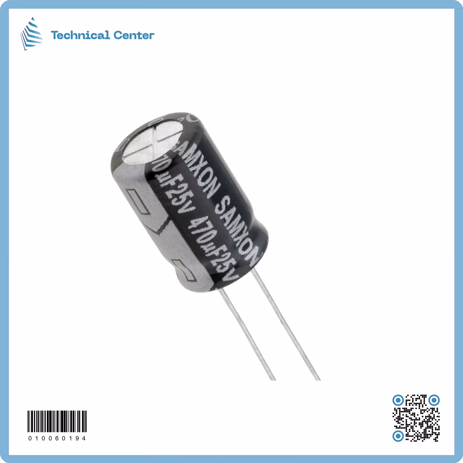 470µf-25V متسعة