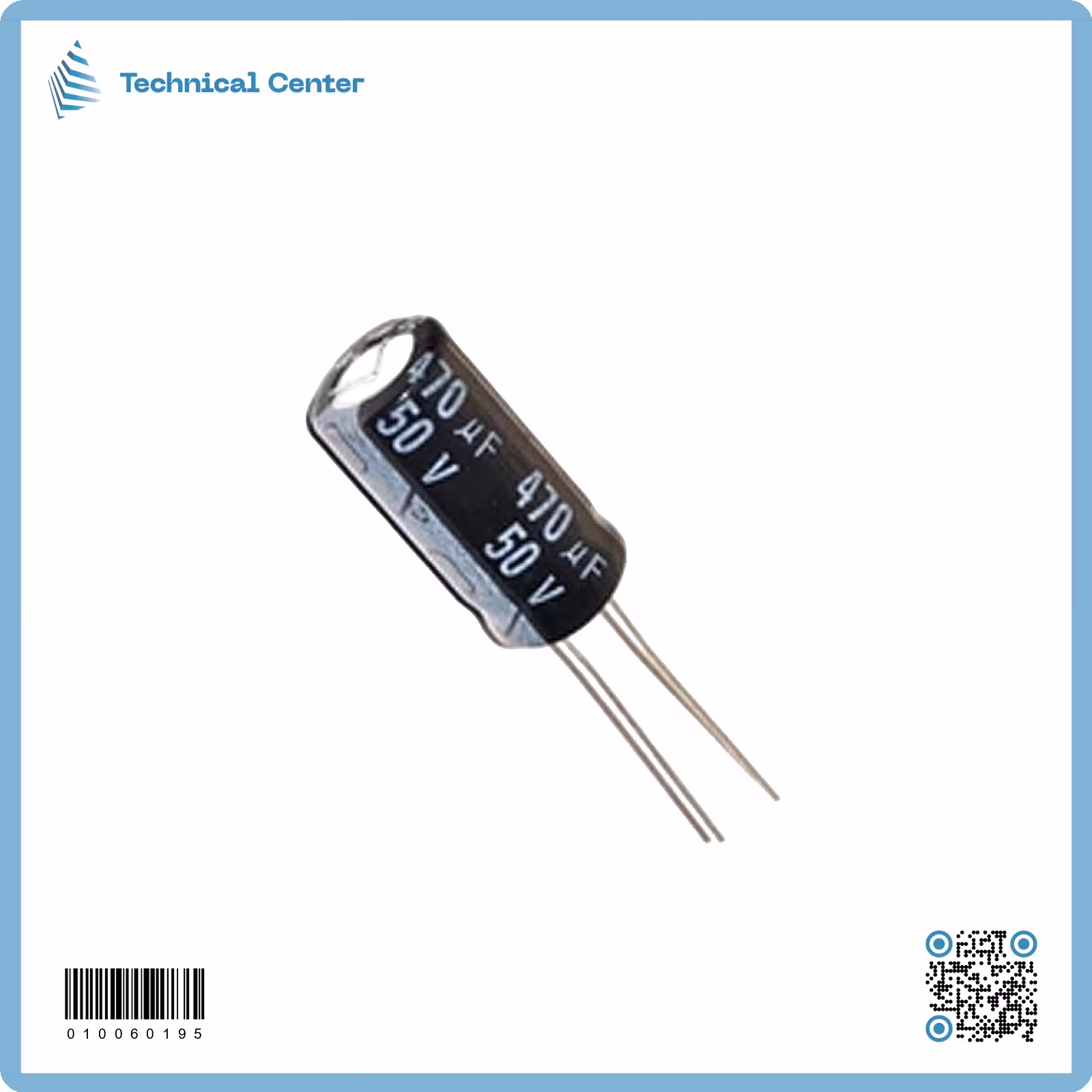 470µf-50V متسعة