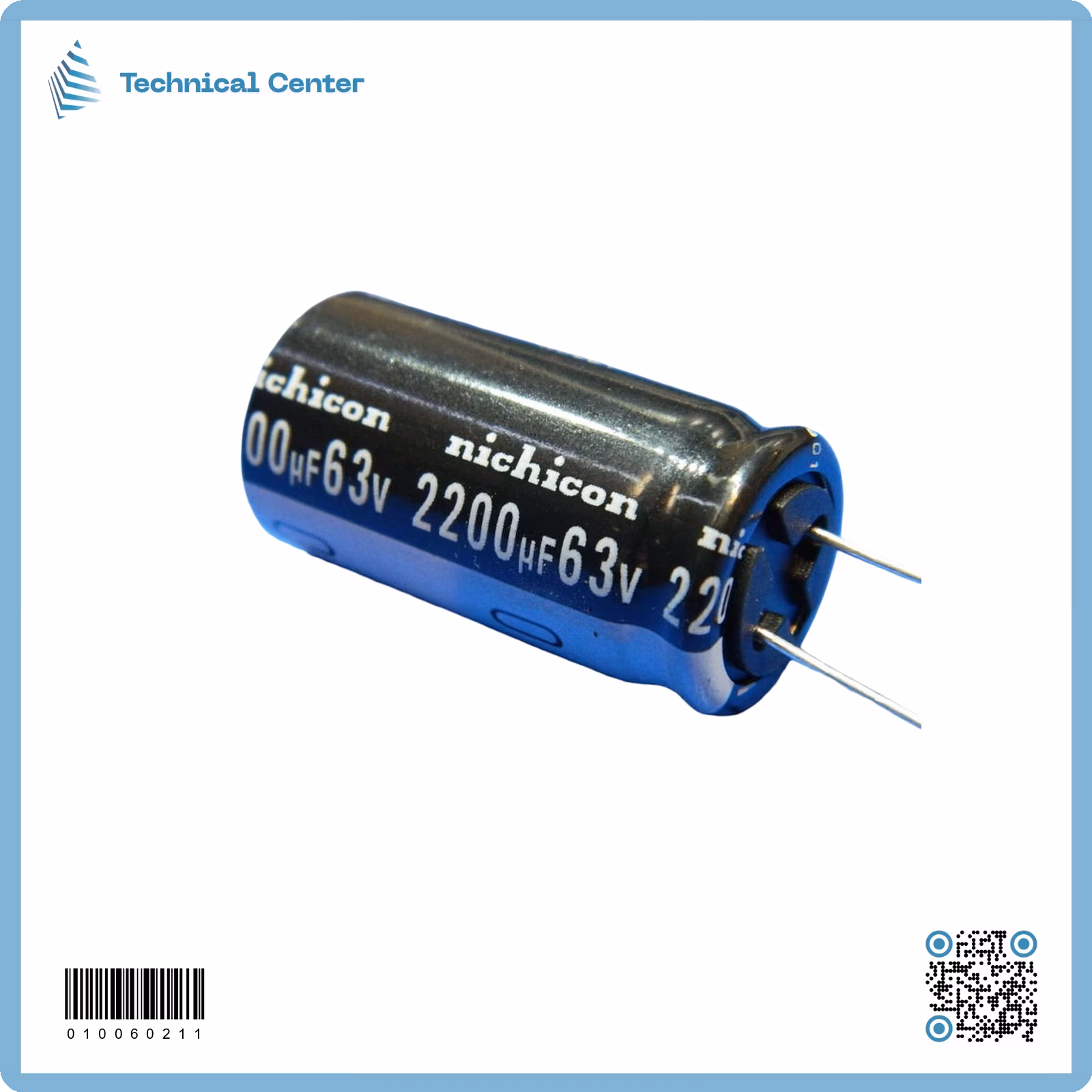 2200µf-63V متسعة