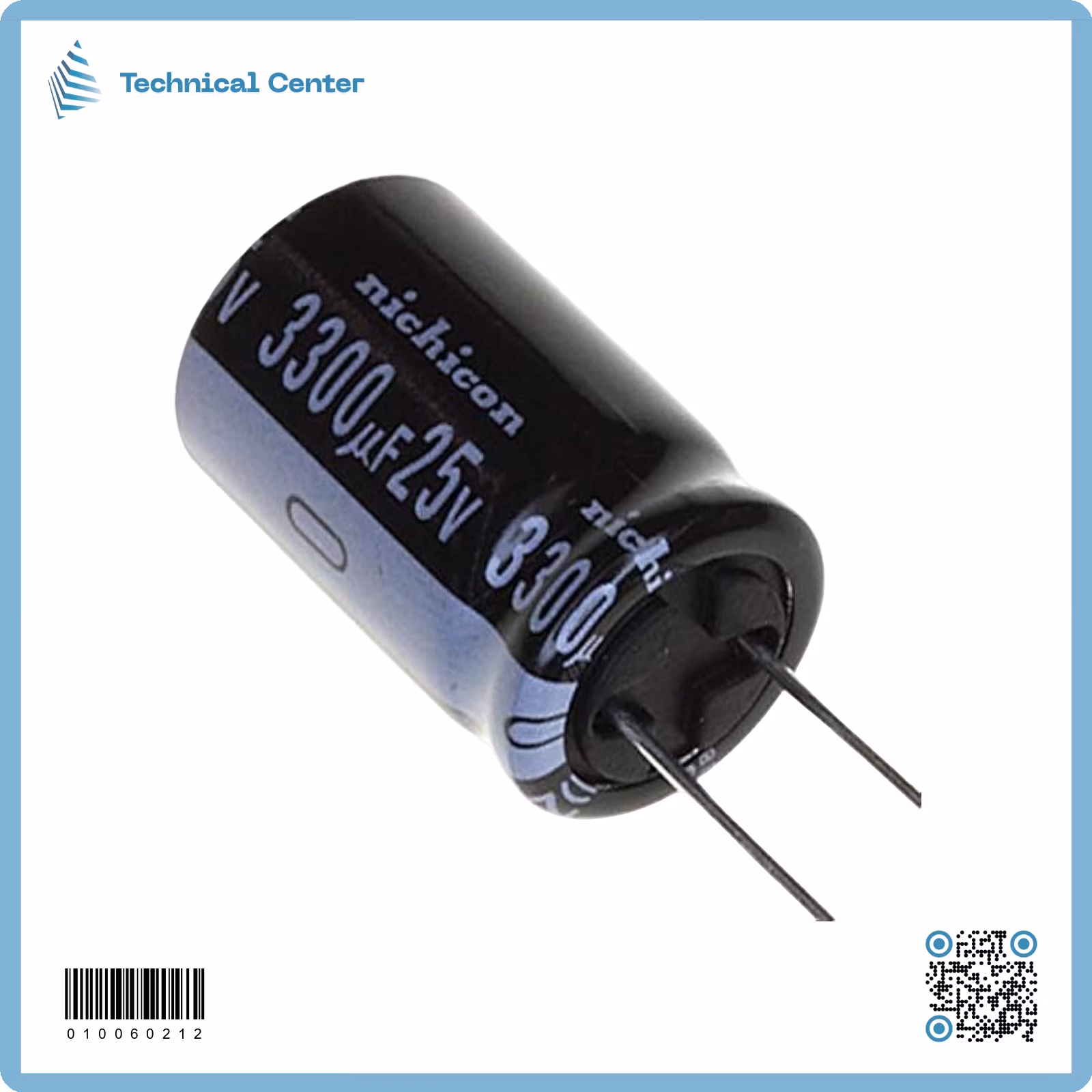 3300µf-25V متسعة