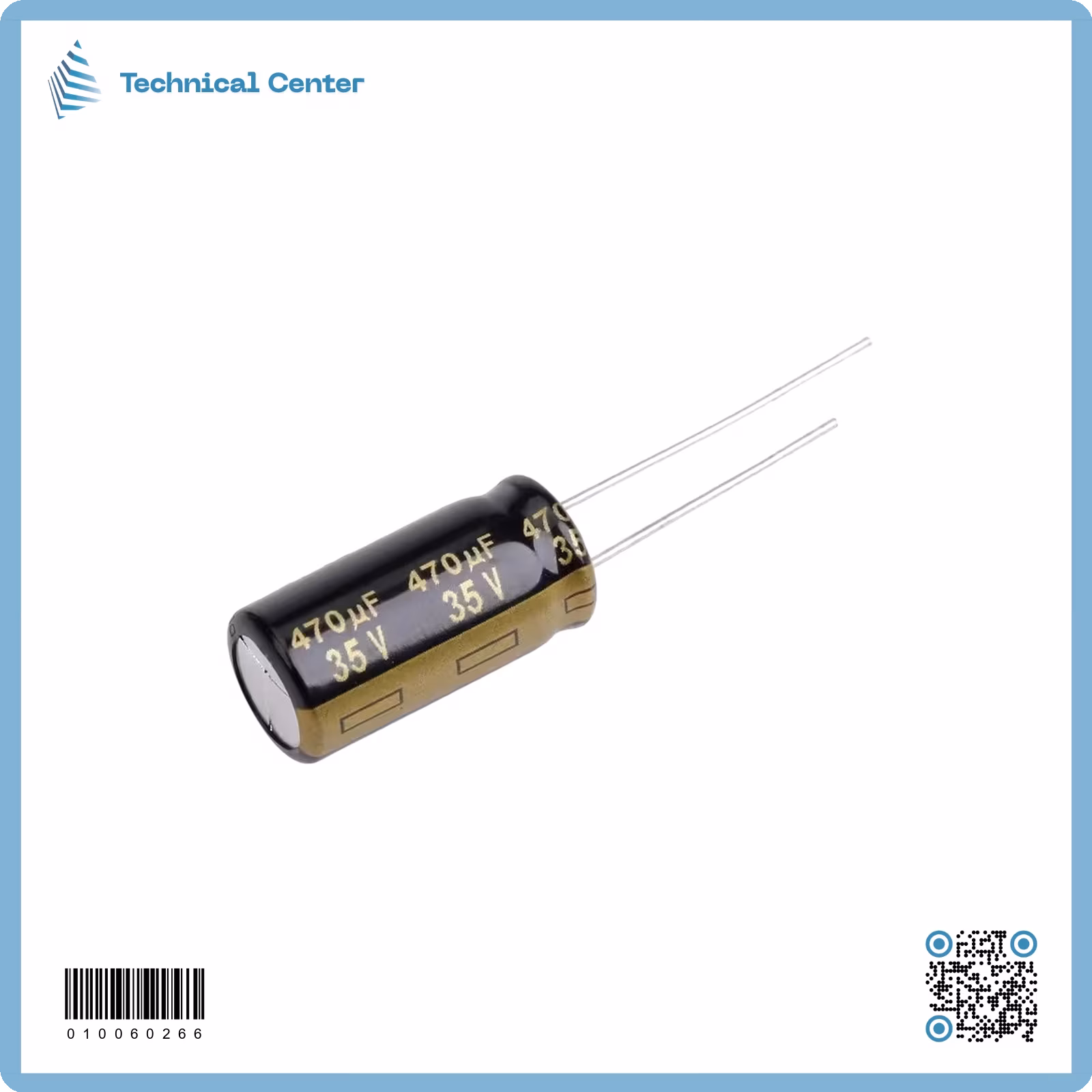 470µf-35V متسعة