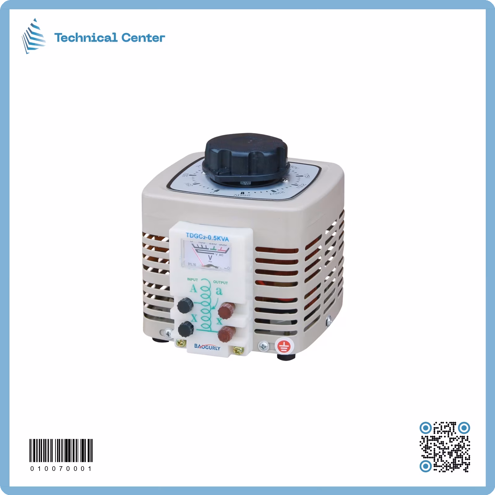 (0-250V)500W  فارياك مؤشر