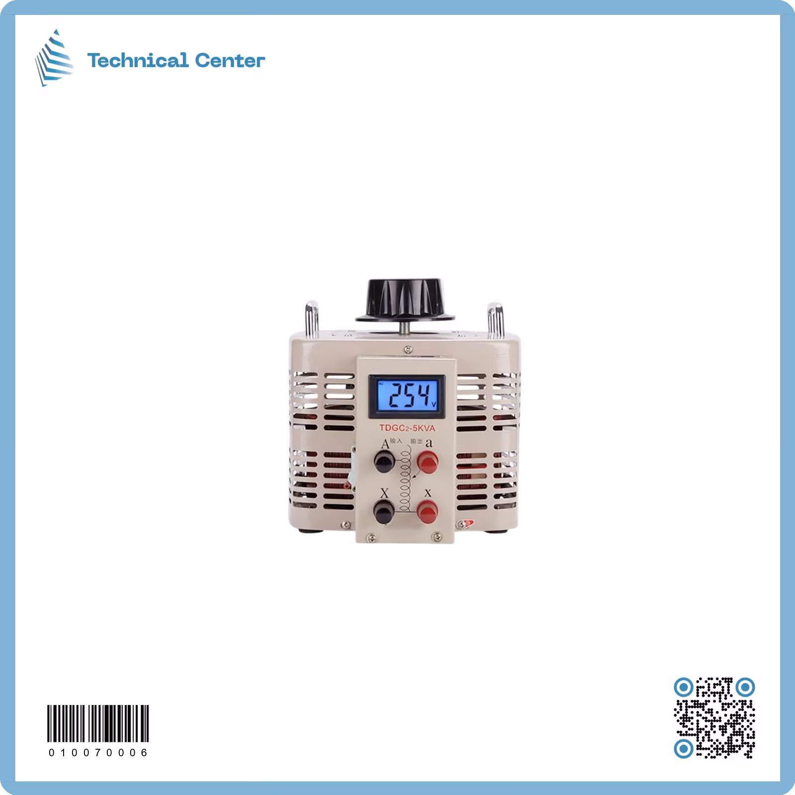 (0-300V)5000W  فارياك شاشة