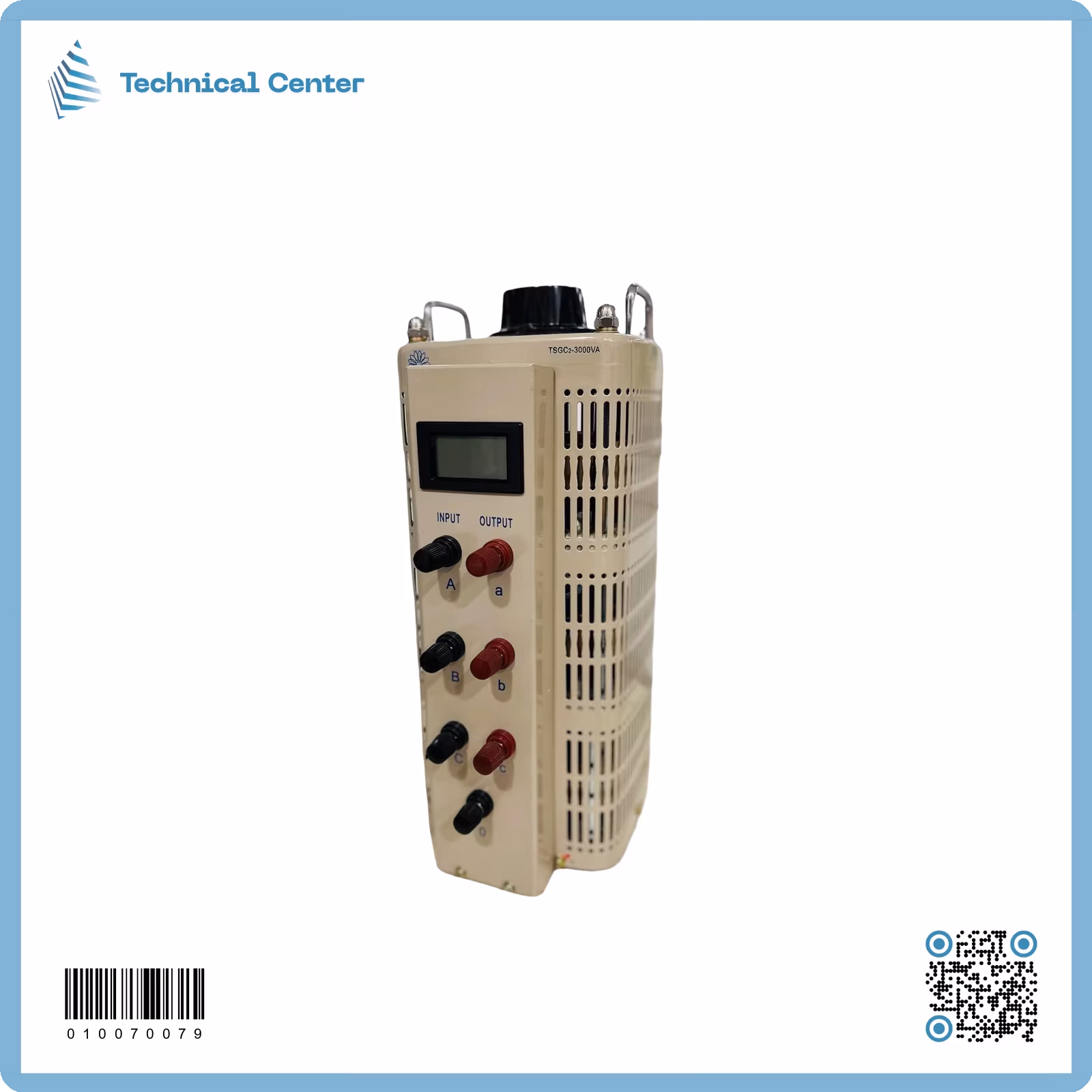 (0-430V)3KW  فارياك شاشة