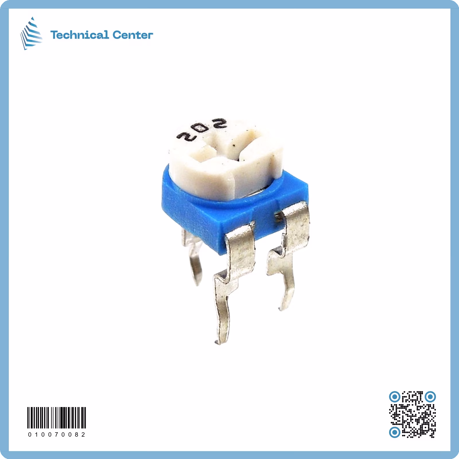 variable resistor(202)  2kΩ  بوت