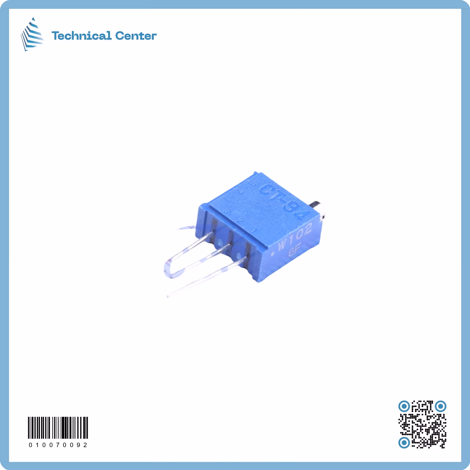 variable resistor(102)  1kΩ  بوت