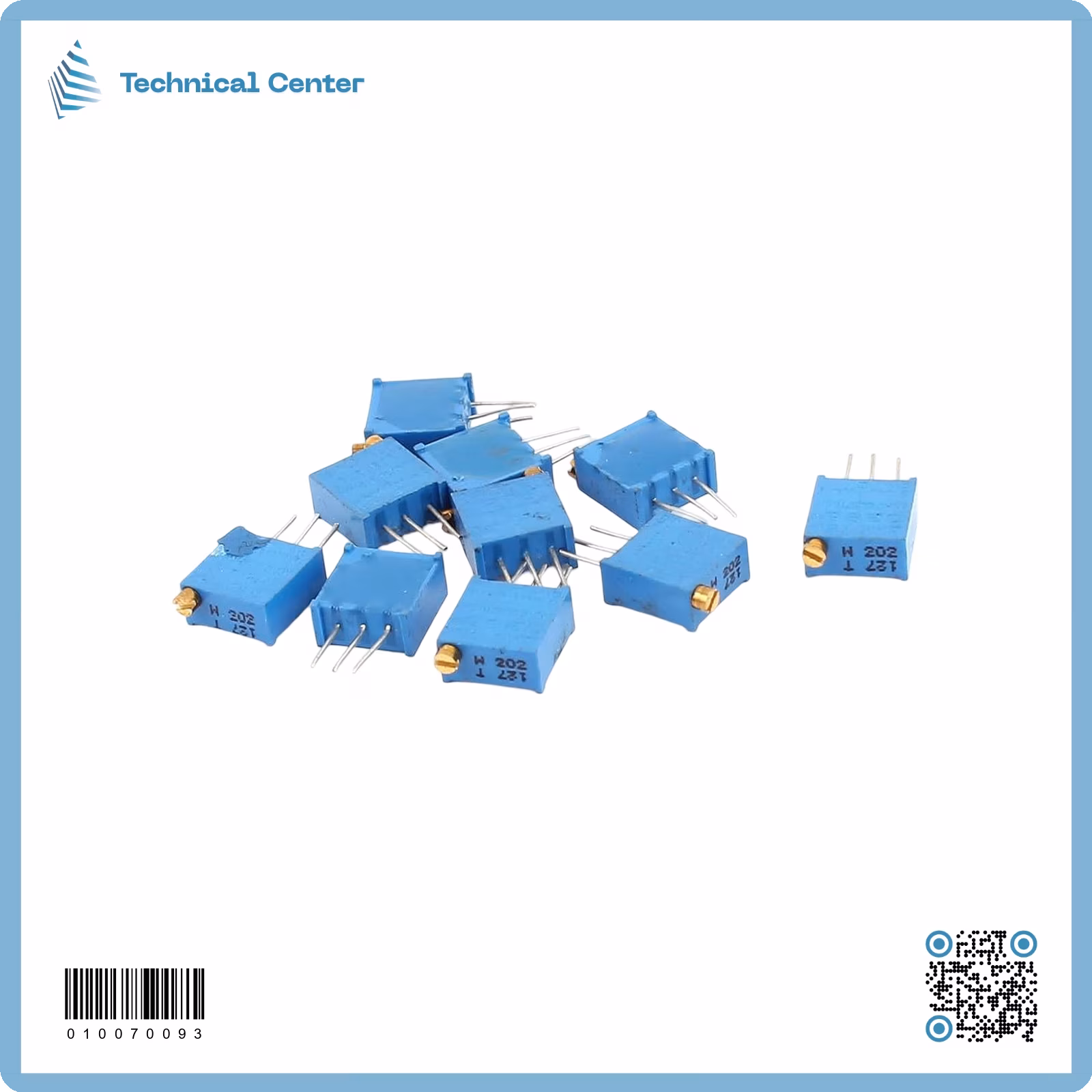 variable resistor(202)  2kΩ  بوت