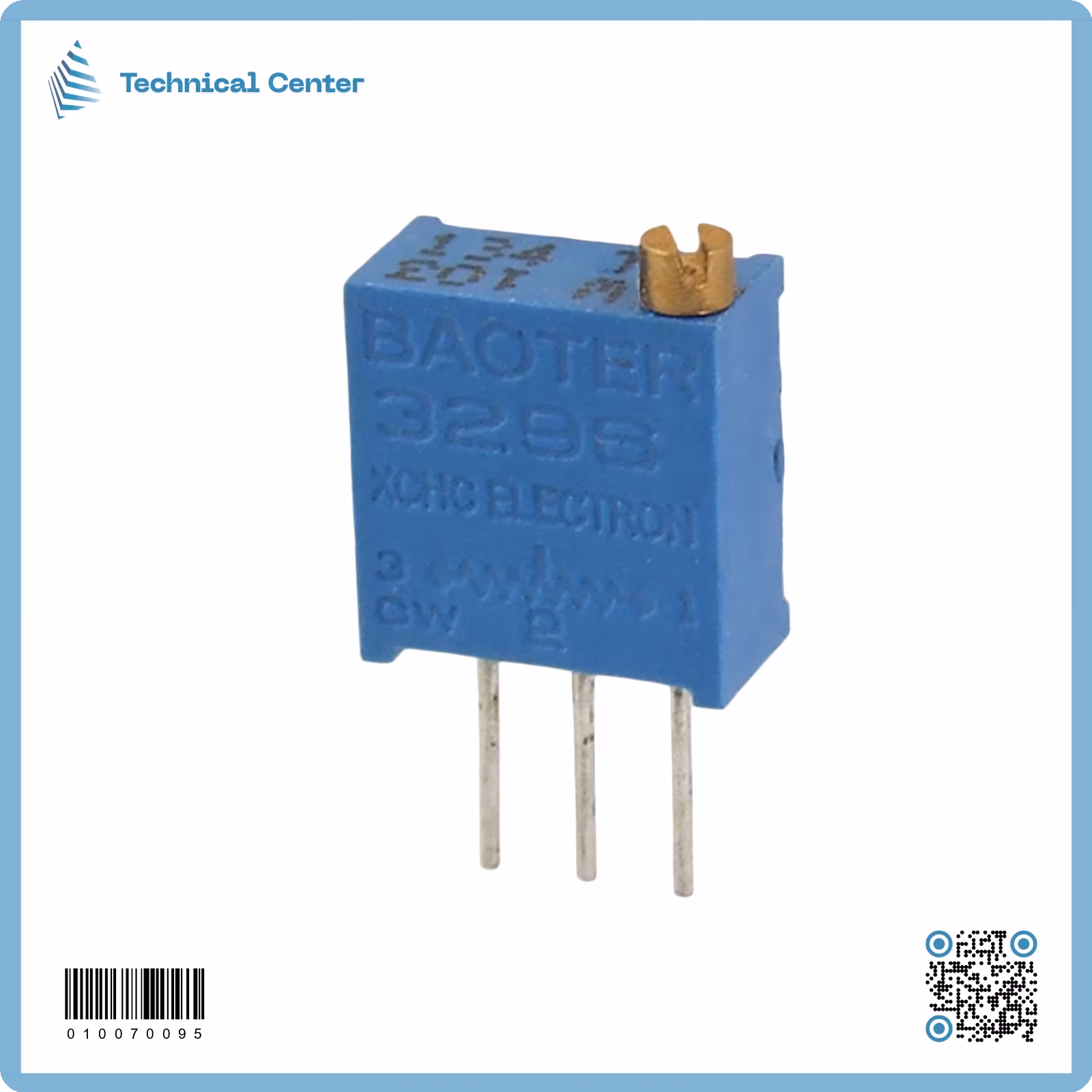 variable resistor(103)  10kΩ  بوت