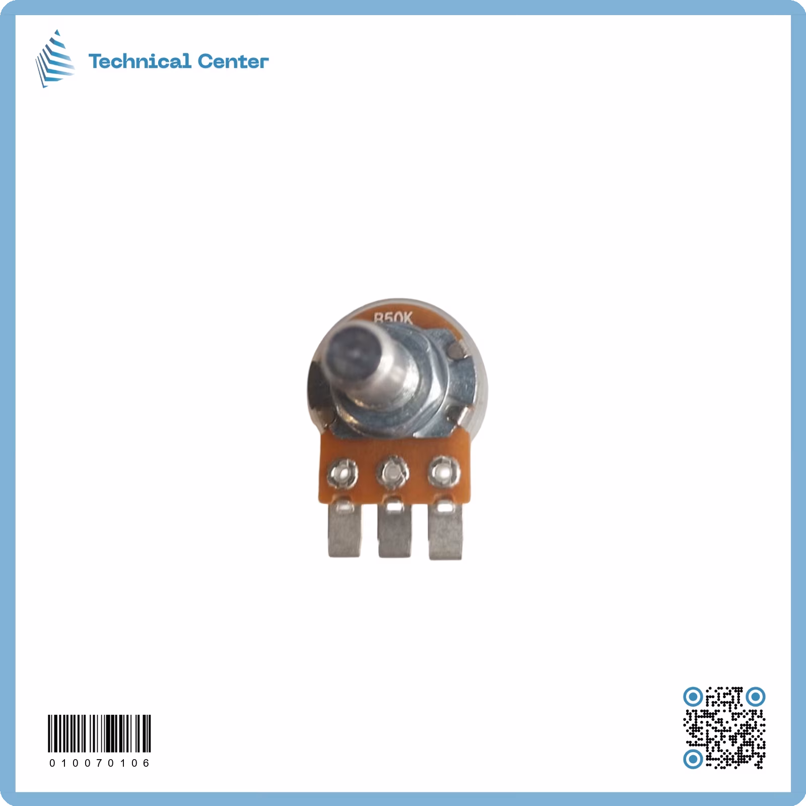 rotary volume   B50kΩ  فوليوم