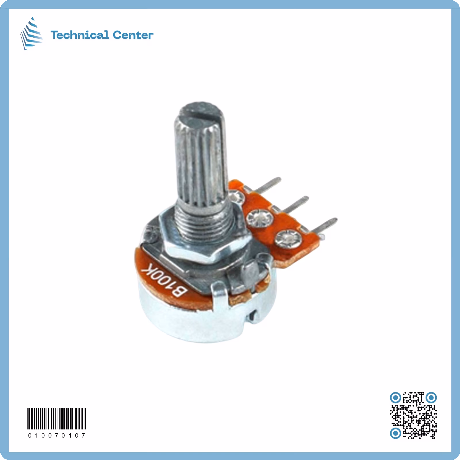 rotary volume   B100kΩ  فوليوم