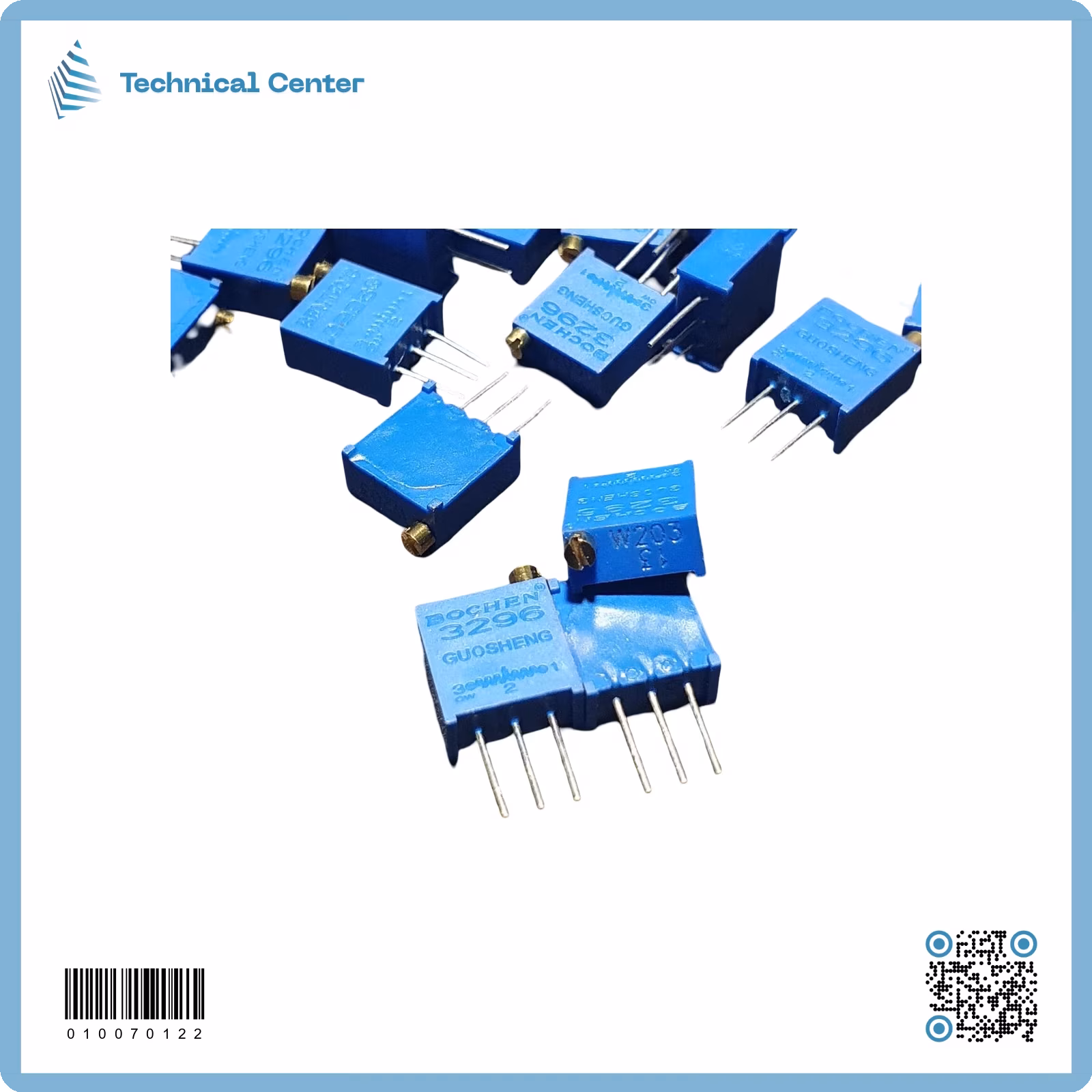 variable resistor(203)  20kΩ  بوت