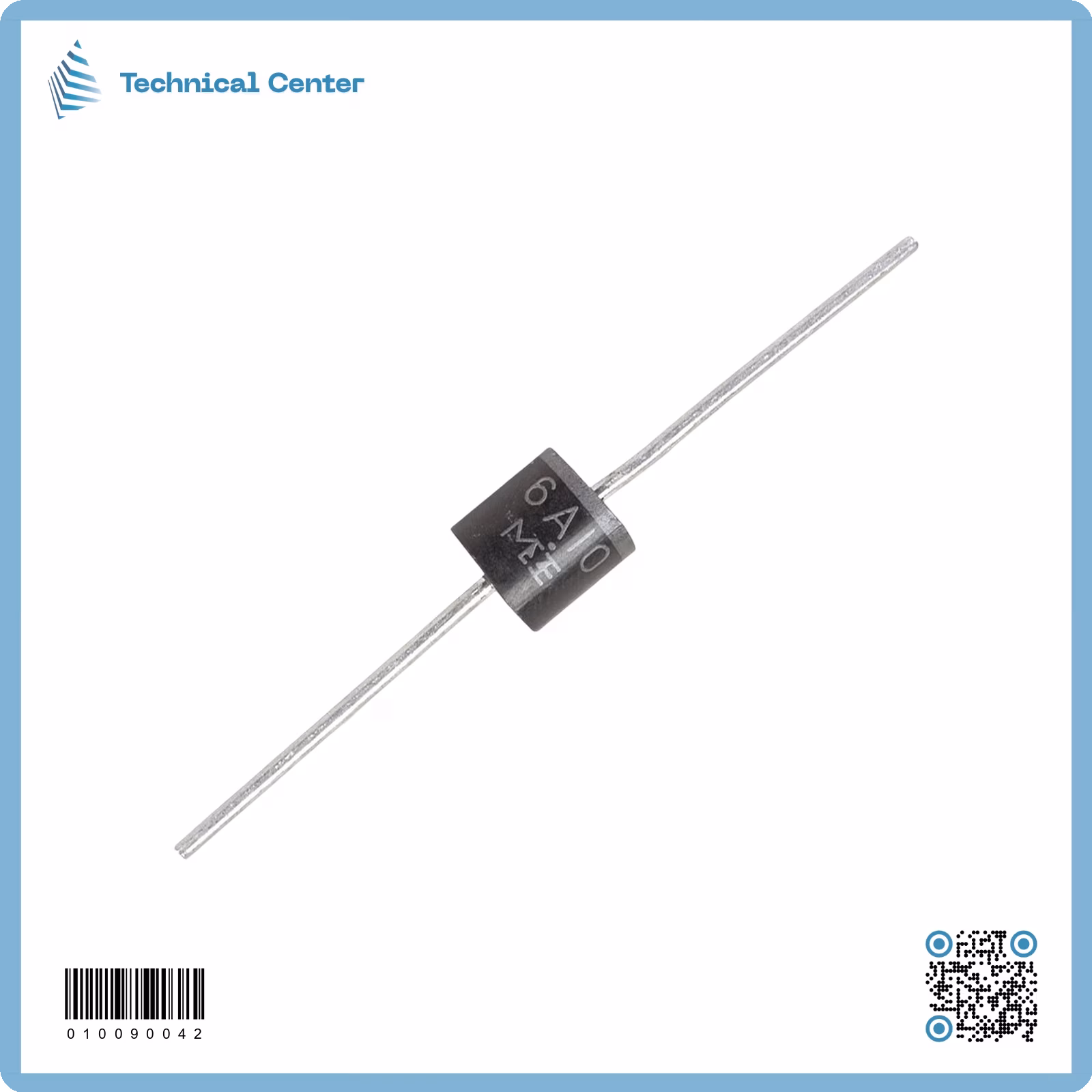 دايود  6A10  (6A-1000V)
