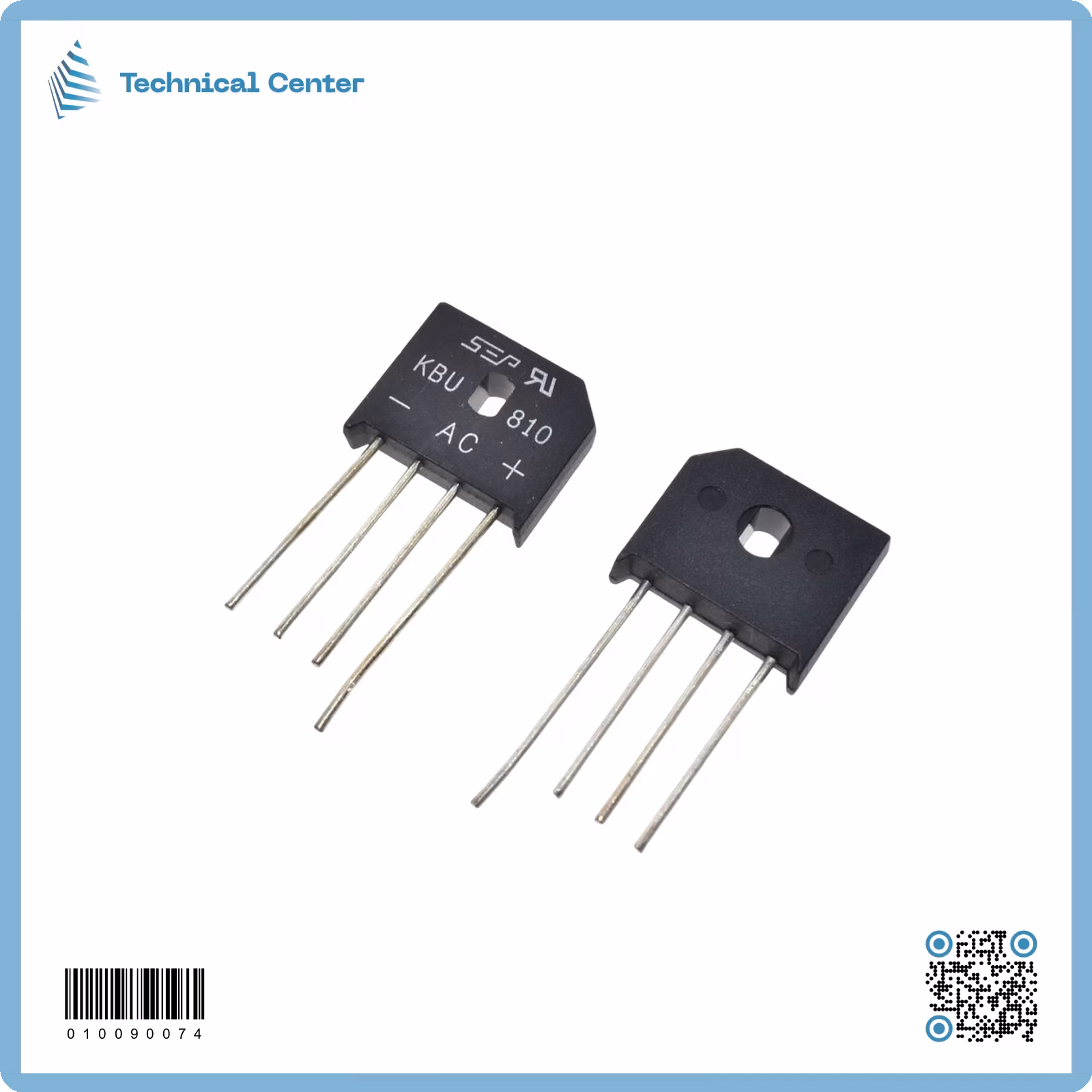 برج مشط اسود   KBU 810 (8A-1000V)