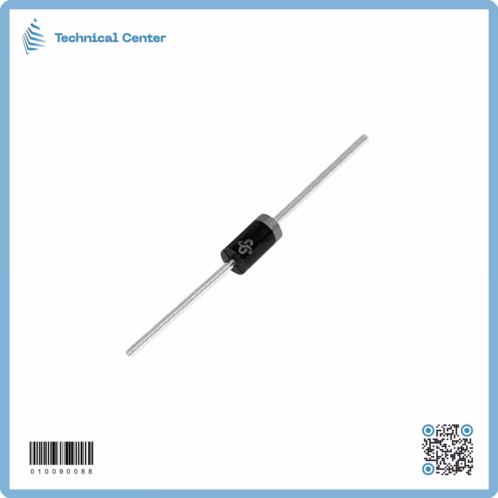 دايود  (1A-1000V) fast diode FR107
