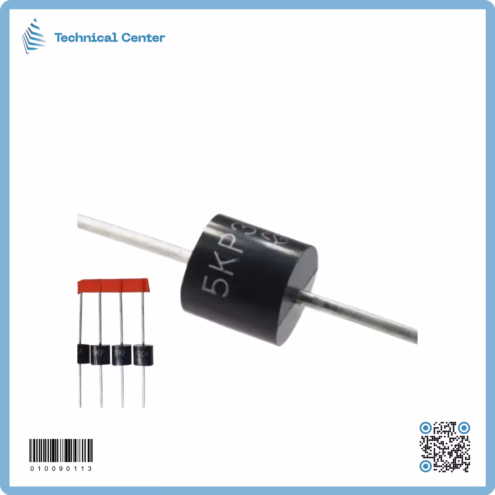 دايود  5KP54A  (5000W)(Transient Suppression diode)
