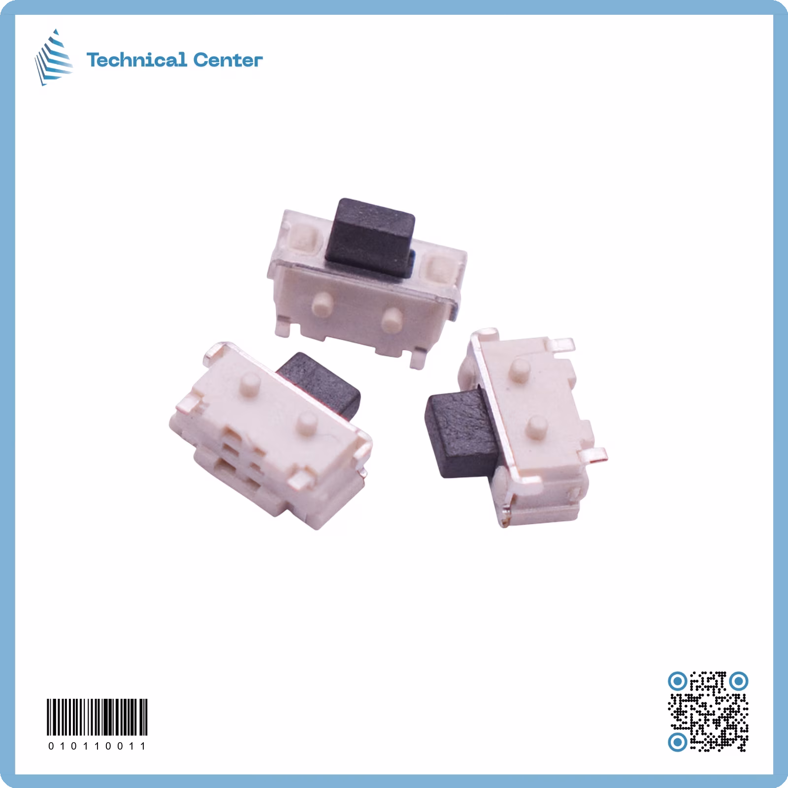 سويج بوش  (2X4) ملم  4pin نوب 3.5ملم