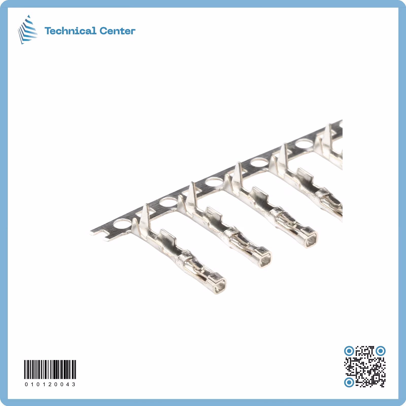 كلبس معدني انثى (2.54mm)