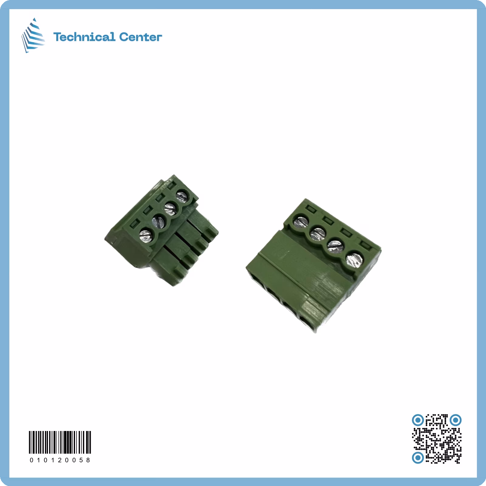 كونكتر (ذكر برغي+انثى برغي) (2.54mm)(4pin)