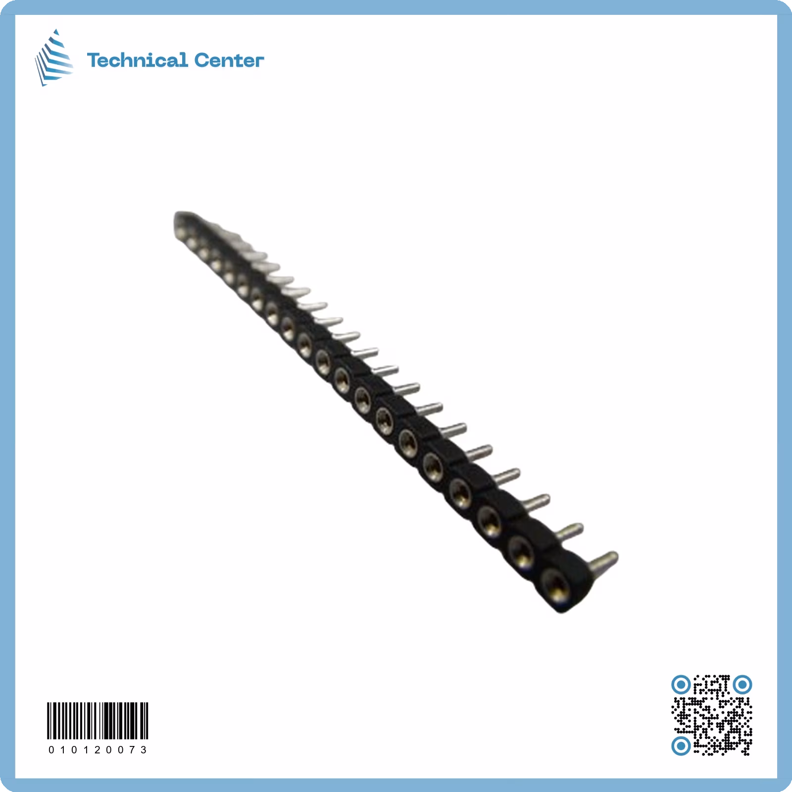نيدل مفرد ارجل مدورة(m-f)(2.54mm)(40pin)